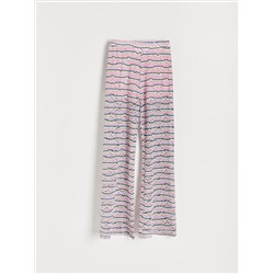 Hose aus Jersey mit Lochmuster
