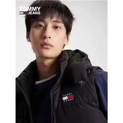 Мужская пуховая жилетка  Tomm*y Hilfige*r  Экспорт