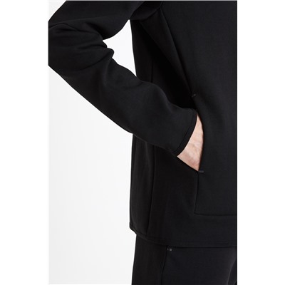 Sudadera slim fit - Negro