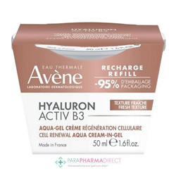 Avène Hyaluron Activ B3 Aqua Gel-Crème Régénération Cellulaire Eco-Recharge 50ml