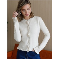 Кардиган из пряжи с кашемиром