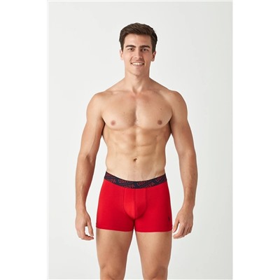 U.S. Polo Assn. Erkek Kırmızı - Lacivert 2 Li Boxer 80366