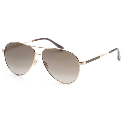 Jimmy Choo  Women's Gold Aviator Sunglasses