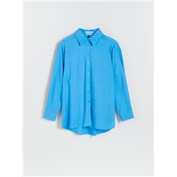 Рубашка из смеси льна