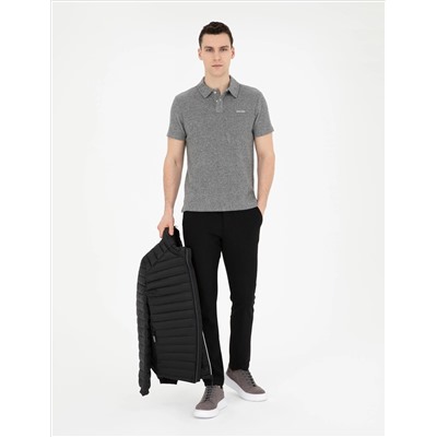 Gri Slim Fit Tişört