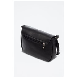 Bandolera de piel Arignano - Negro