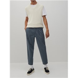 Брюки морковного кроя