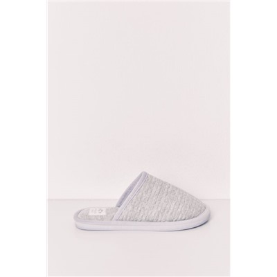 Zapatillas casa gris y violeta