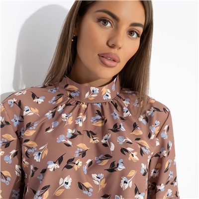 Блуза с драпировкой, Драма в деталях (фундук)