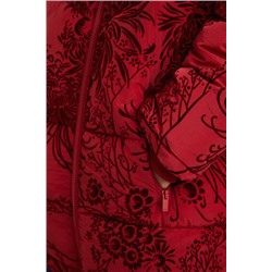 Chaqueta 3/4 acolchada flocado