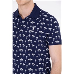 Erkek Lacivert Polo Yaka Tişört