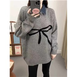 Трендовый в этом сезоне Женский свитер ICICL*E  Реплика