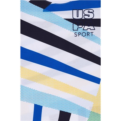 Çocuk Beyaz Bisiklet Yaka Tişört