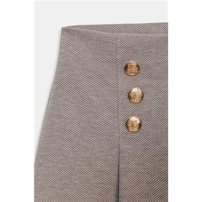 TWILL TROUSERS WITH BUTTONS