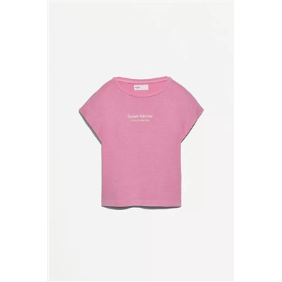 Set camiseta y legging flare efecto lavado