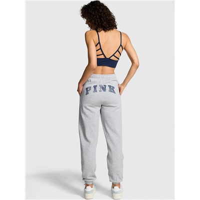PINK Ivy Fleece Campus Sweatpants
