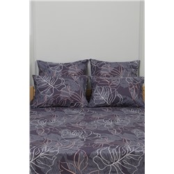 Простыня на резинке перкаль Мираж