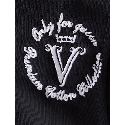 Джемпер с воротом на молнии из петельчатого  футера трехнитки с эластаном