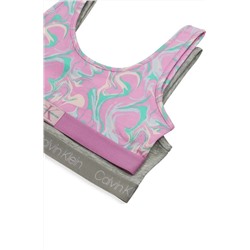 Monogram Bralettes - Pack of 2