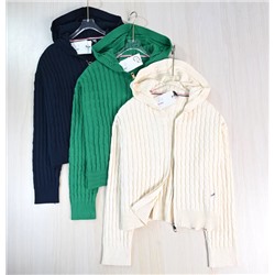 Повседневный вязаный кардиган с длинными рукавами ТОММИ ХИЛФИГЕ*Р