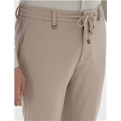 Bej Klasik Jogger Pantolon