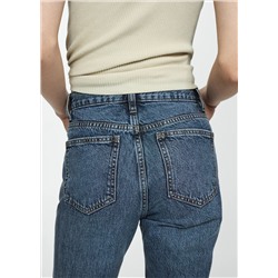 Jeans rectos tiro medio