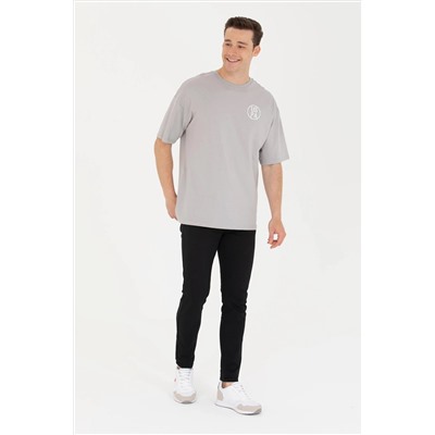 Erkek Siyah Kanvas Pantolon