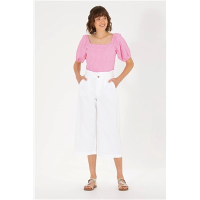 Kadın Beyaz Pantolon