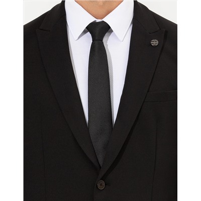 Siyah Ex. Slim Fit Takım Elbise