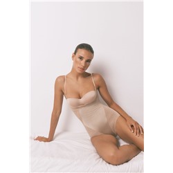 Body moldeador tul nude