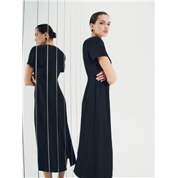 Платье приталенного силуэта, PL1686/abyss