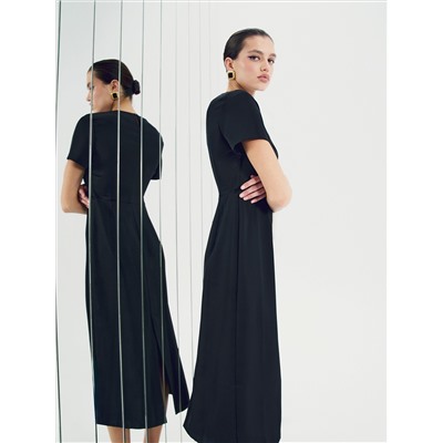 Платье приталенного силуэта, PL1686/abyss