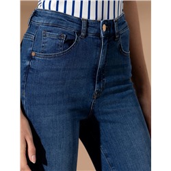 Koyu İndigo Skinny Fit Jean Pantolon