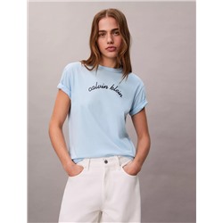 Script Logo Graphic Boxy T-Shirt