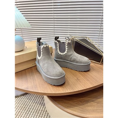 Зимние ботинки на толстой подошве  УГ*Г