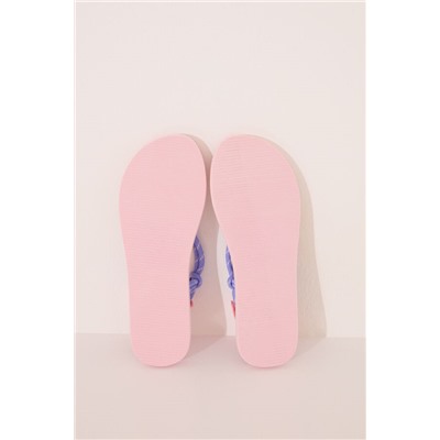 Chanclas tiras morado y rosa Snoopy