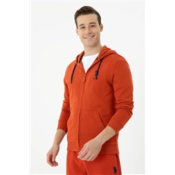 Erkek Kiremit Sweatshirt