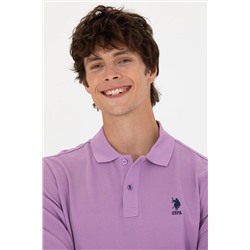 Erkek Lila Basic Sweatshirt