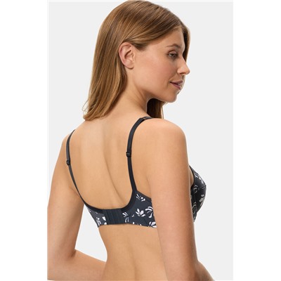 Sujetador de gran capacidad con aros Generous print flores