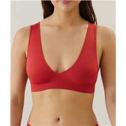 Sujetador foulard de microfibra