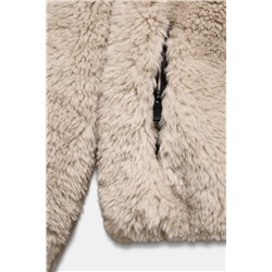 SHORT FAUX FUR HOODED COAT RECCO® TECHNOLOGY SKI COLLECTION, CHARACTERISTICS