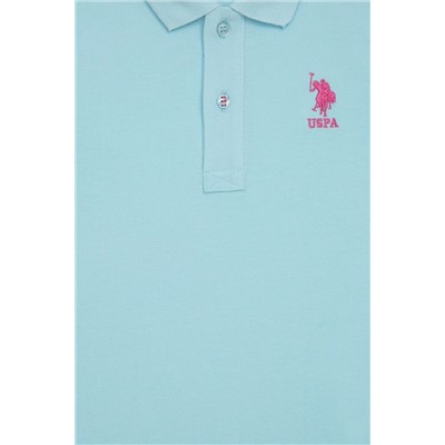 Erkek Çocuk Açık Mavi Polo Yaka Tişört