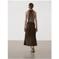 Однотонная плиссированная юбка Massim*o Dutt*i