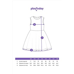 Платье PLAYTODAY, 1088724