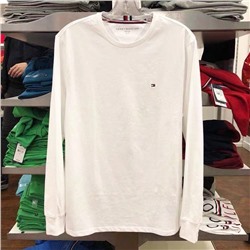 Классный лонгслив из плотного хлопка Tomm*y Hilfige*r ❌  Реплика 1:1. Ничем не отличается от оригинала