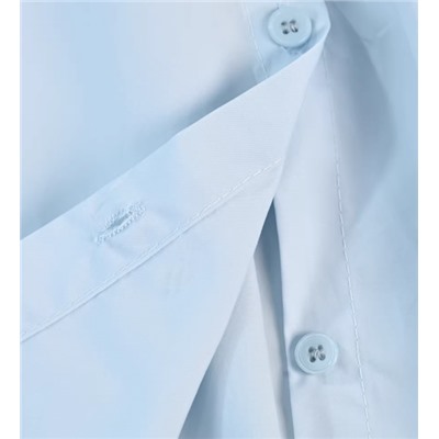 Женская свободная повседневная рубашка с длинным рукавом