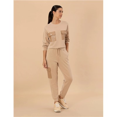 Bej Sweatshirt