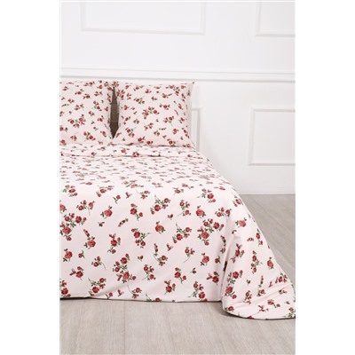 Постельное белье Розы прованс полисатин, наволочки 70х70см