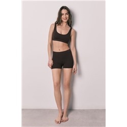 Boxer sin costuras marrón