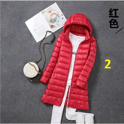 Легкая женская куртка на пуху